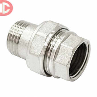 Сгон-американка латунная прямая 1/2"